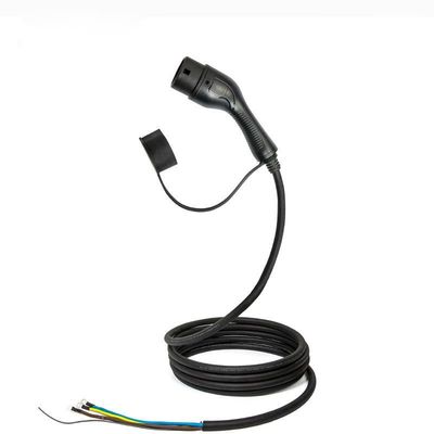 Single Gun IEC62196 Type2 Electric Vehicle Charging Plug 32A/1Phase EV Charger Cable AC 250V