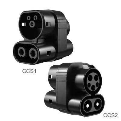 150A DC1000V CCS1 To CCS2 Plug Car Charging Adapter EV Charger Connector IP54 OEM