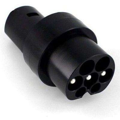 Type2 To Tesla Charging Adapter 80 Amp 250V AC For Electric Vehicle Charger IP55 Protection