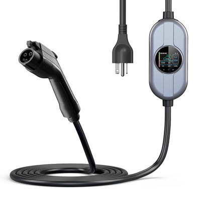 7.68kw AC Type 1 Cable 7.4m Electric Vehicle Charging Station EV Charger For Home Use