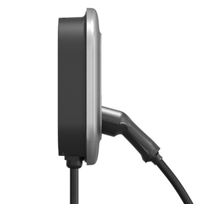 Type2 EV Charging Pile With 1M, Hard-Wired 8-16A Current Adjustable Electric Vehicle Wallbox Charger