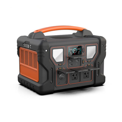 LCD Display 1008Wh Portable Power Station Outdoor Solar Generator Backup LiFePO4 Battery