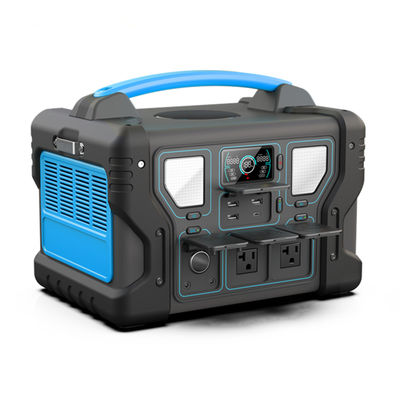 LCD Display 1000W Portable Power Station Solar Generator With 50/60Hz Output Frequency
